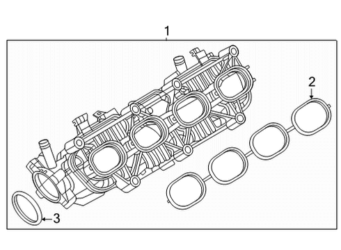 2021 Audi RS6 Avant Intake Manifold