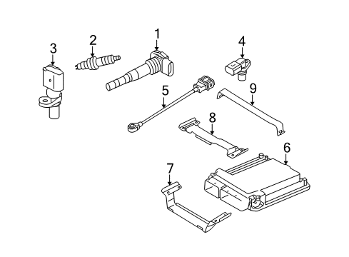 2010 Audi A6 Quattro Ignition System