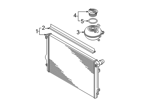 2024 Audi A3 Radiator & Components