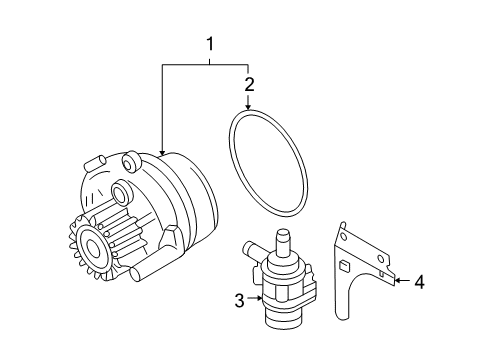 2007 Audi A3 Water Pump