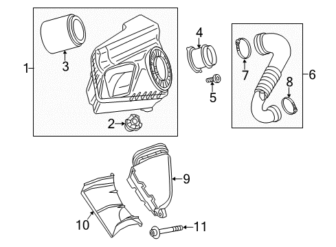 2014 Audi A6 Air Intake