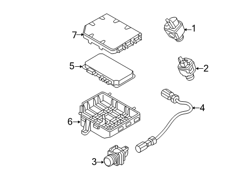 2013 Audi A6 Quattro Electrical Components Diagram 6