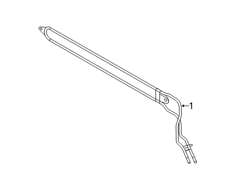 2011 Audi A8 Quattro Power Steering Oil Cooler