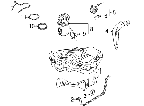 2012 Audi A3 Senders Diagram 3