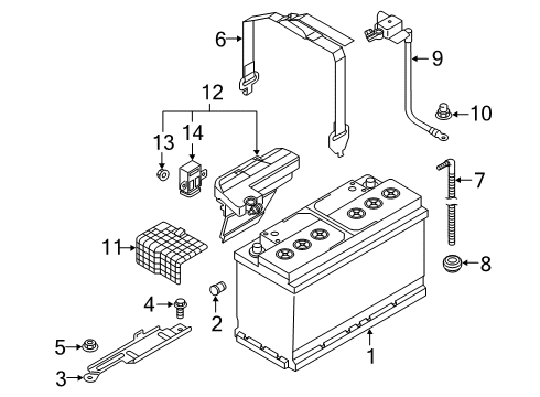 2023 Audi A7 Sportback Battery