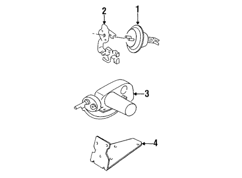 1992 Audi V8 Quattro Cruise Control System