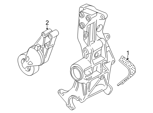 1998 Audi A4 Quattro Belts & Pulleys