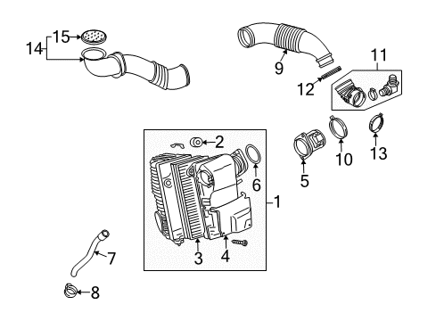 2009 Audi Q7 Air Intake