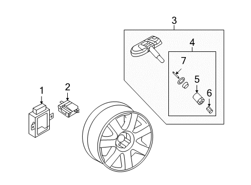 2009 Audi A3 Tire Pressure Monitoring