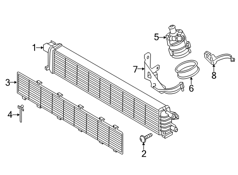 2015 Audi S4 Intercooler, Cooling Diagram 1