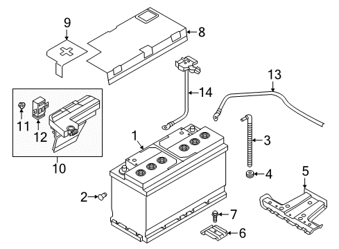 2017 Audi A4 allroad Battery