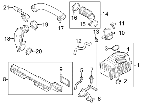 2023 Audi RS3 Air Cleaner