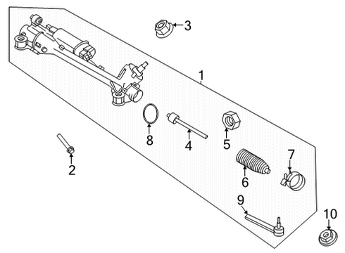 2024 Audi e-tron GT Steering Gear & Linkage