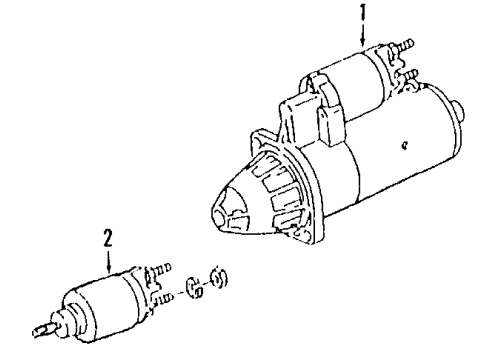 2001 Audi Allroad Quattro Alternator, Starter