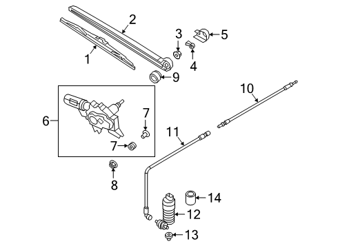 2022 Audi Q3 Wiper & Washer Components