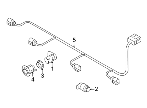 2023 Audi SQ7 Parking Aid Diagram 5