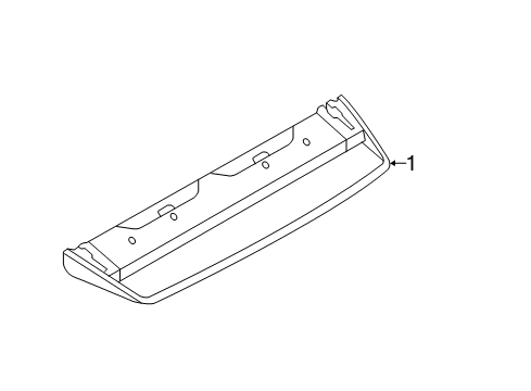 2014 Audi A6 High Mount Lamps