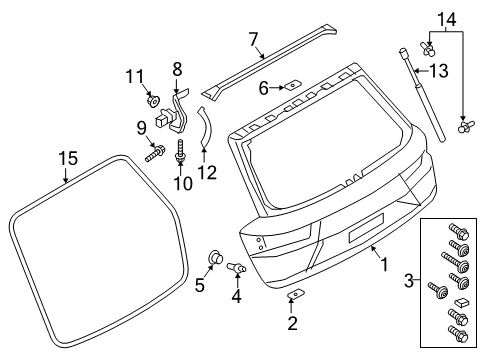 2023 Audi Q7 Gate & Hardware