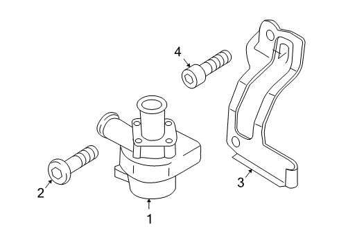 2010 Audi TT Quattro Water Pump