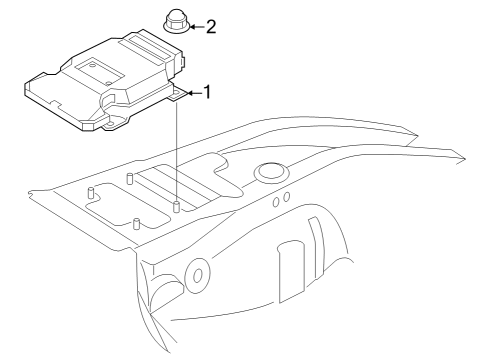 2024 Audi Q8 e-tron Electrical Components Diagram 1