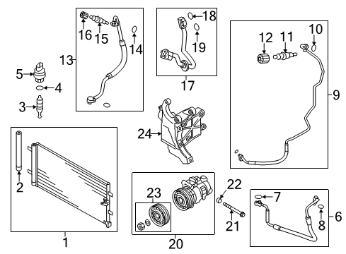 2015 Audi A6 Quattro Switches & Sensors Diagram 2