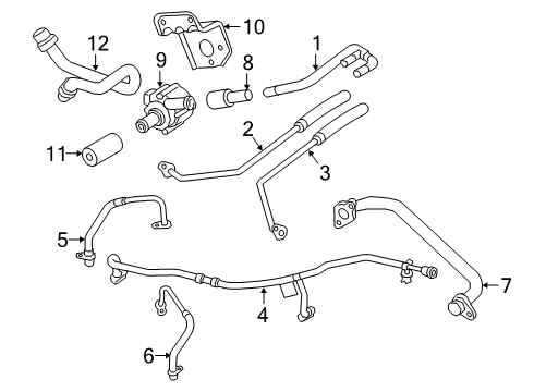 2019 Audi RS5 Sportback Hoses, Lines & Pipes