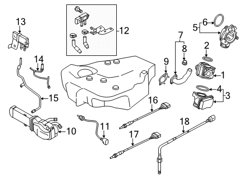 2010 Audi A3 EGR System