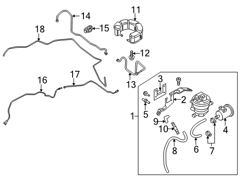 2008 Audi TT Quattro Emission Components Diagram 2