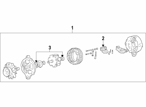 2010 Audi Q7 Alternator