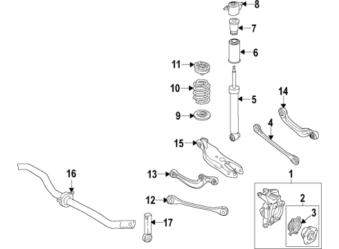 2021 Audi RS6 Avant Air Control Module Diagram for 4K0-616-005-C