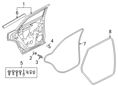 2022 Audi Q3 Door & Components