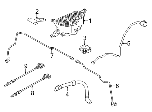 2015 Audi S7 Emission Components