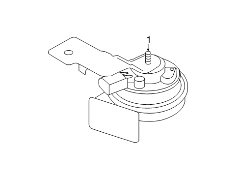 2015 Audi A3 Horn