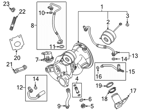 2023 Audi Q7 Turbocharger