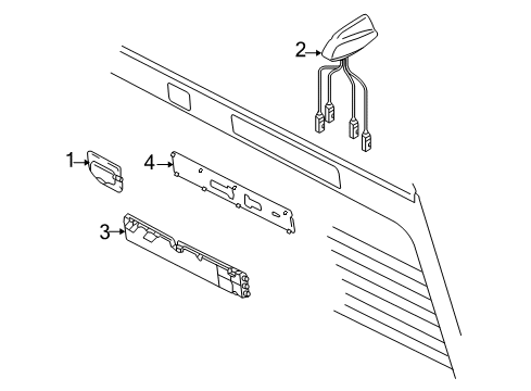 2008 Audi S8 Antenna & Radio