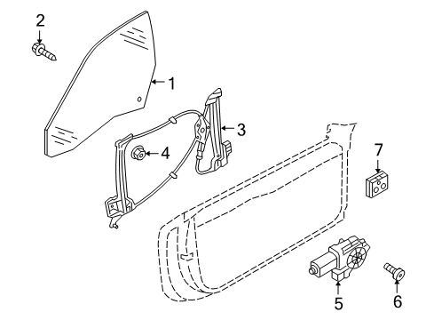 2011 Audi A5 Front Door