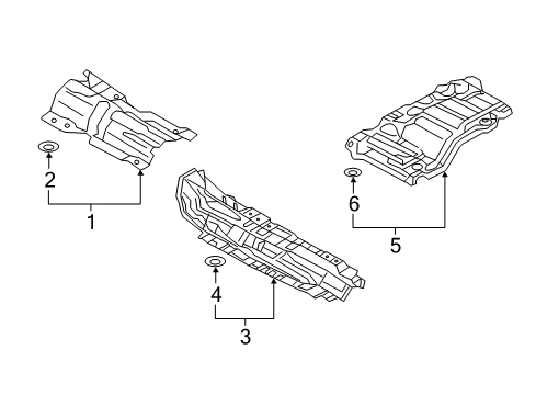 2017 Audi TT Quattro Heat Shields