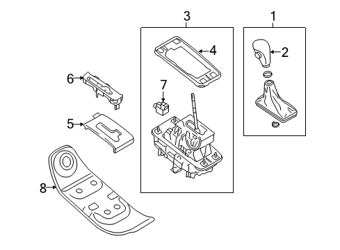 2014 Audi A4 Console