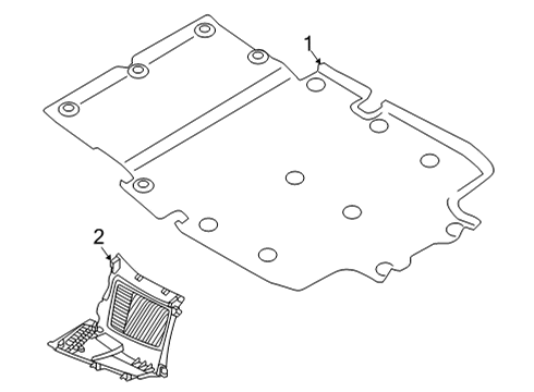 2022 Audi RS7 Sportback Splash Shields