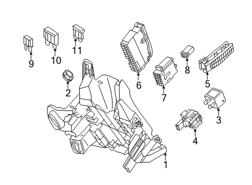 2022 Audi A5 Sportback Fuse & Relay Diagram 1