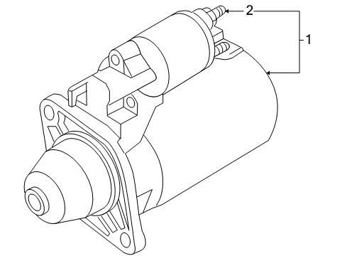 2009 Audi Q7 Starter