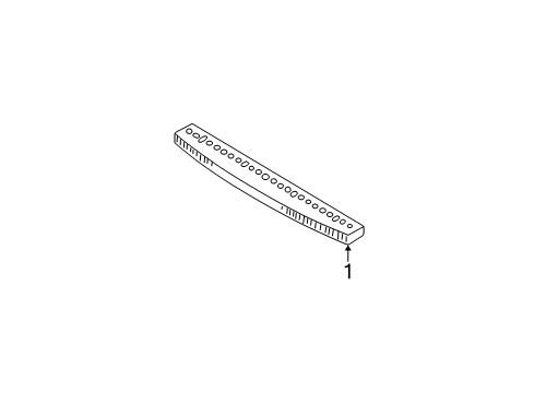 2006 Audi A4 Quattro High Mount Lamp Diagram for 8E9-945-097-B