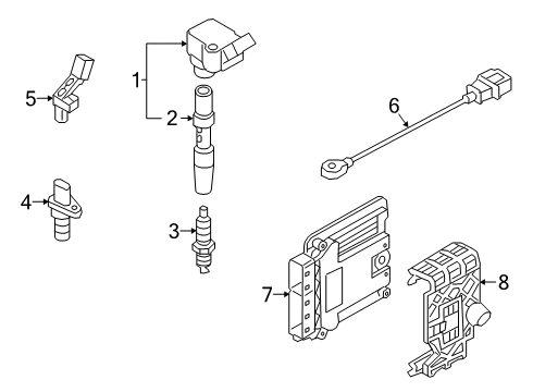 2022 Audi Q3 Ignition System