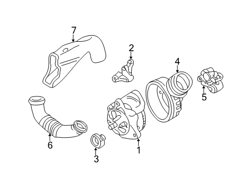 1998 Audi A6 Pulley Diagram for 078-903-119-H