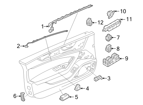 2021 Audi RS6 Avant Mirrors