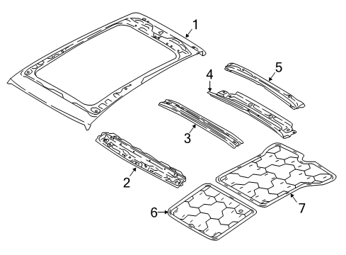 2022 Audi Q5 Roof & Components