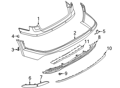 2021 Audi A4 allroad Bumper & Components - Rear