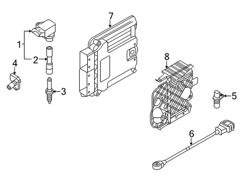 2024 Audi A3 Ignition System