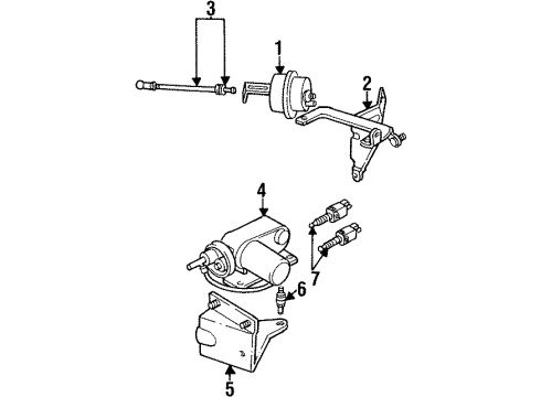 1995 Audi S6 Cruise Control System