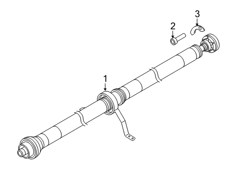 2015 Audi S8 Drive Shaft - Rear